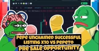 Press Release: Pepeto Presale vs. Pepe Unchained listing: The Battle to Surpass Pepe in 2025″